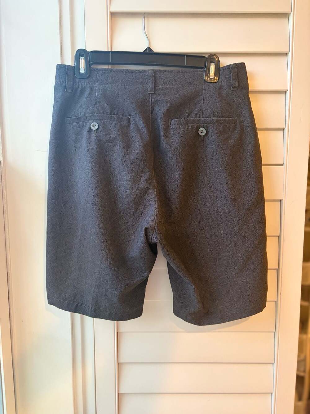 Pebble Beach Men's Gray Micro Dot Performance Golf Shorts Size 30 - Picture 5 of 5